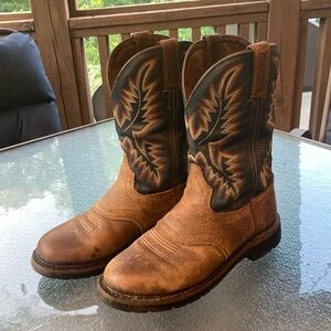 Justin Work Boots 8 1/2D